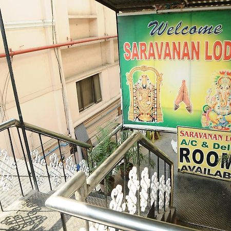 Saravanan Lodge Madras Buitenkant foto